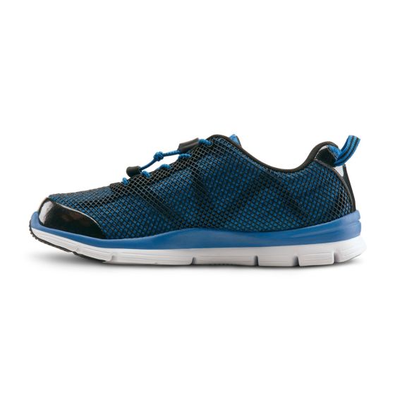 Quick Ship Dr. Comfort Jason Men's Athletic Shoe | Blue
