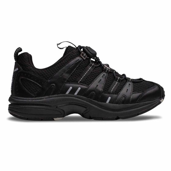 Quick Ship Dr. Comfort Refresh Women's Athletic Shoe | Black