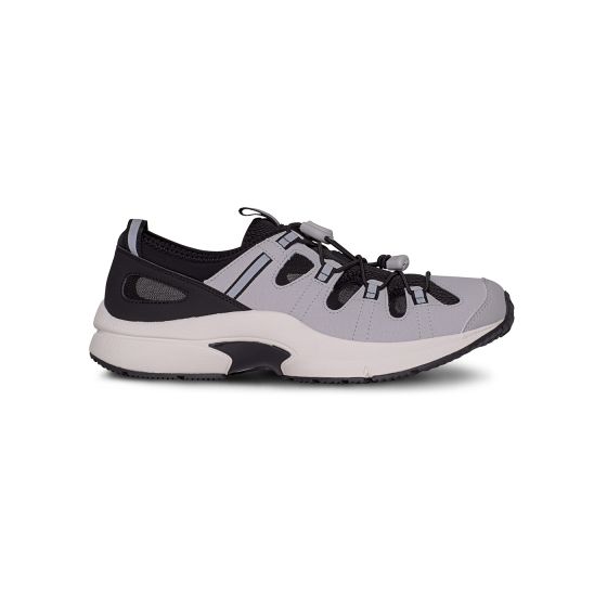 Quick Ship Dr. Comfort Polo Men's Athletic Shoe | Grey