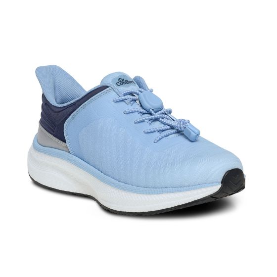 Quick Ship Dr. Comfort Joy Women's Hands-Free Shoe | Light Blue