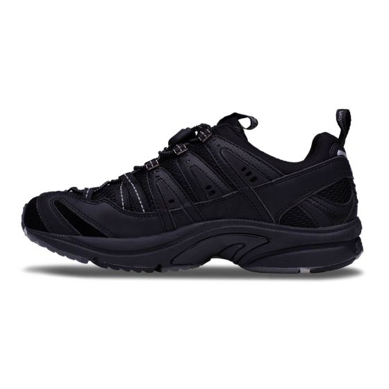Quick Ship Dr. Comfort Performance Men's Athletic Shoe | Black
