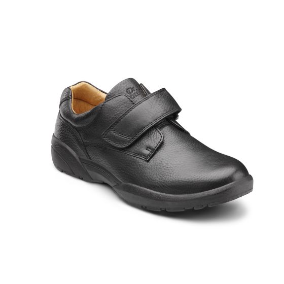 Quick Ship Dr. Comfort William Men's Casual Shoe | Black