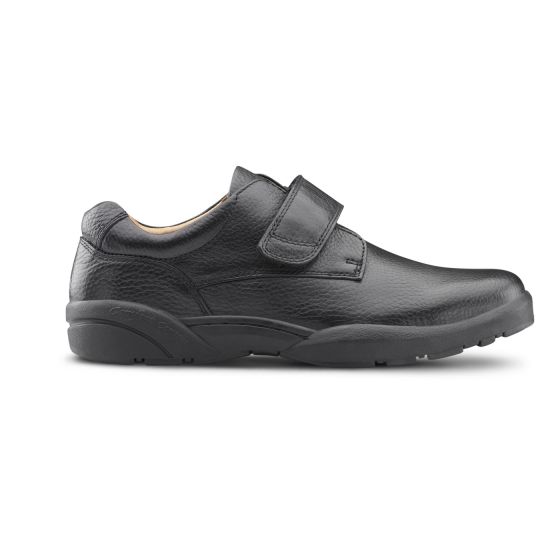 Quick Ship Dr. Comfort William Men's Casual Shoe | Black