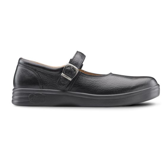 Quick Ship Dr. Comfort Merry Jane Women's Dress Shoe | Black