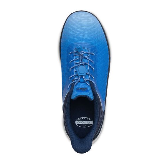 Quick Ship Dr. Comfort Don Men's Hands-Free Shoe | Light Blue