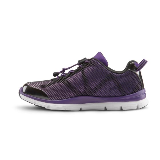 Quick Ship Dr. Comfort Katy Women's Athletic Shoe | Purple