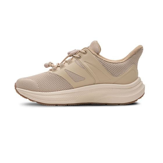 Quick Ship Dr. Comfort Wren Women's Hands-Free Shoe | Beige