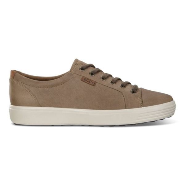 ECCO SHOES -SOFT 7 MEN'S SNEAKER-NAVAJO BROWN