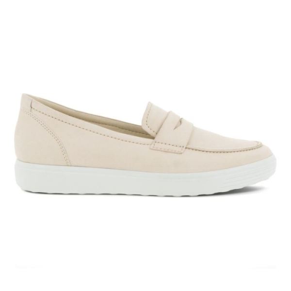 ECCO SHOES -SOFT 7 WOMEN'S LOAFER-LIMESTONE