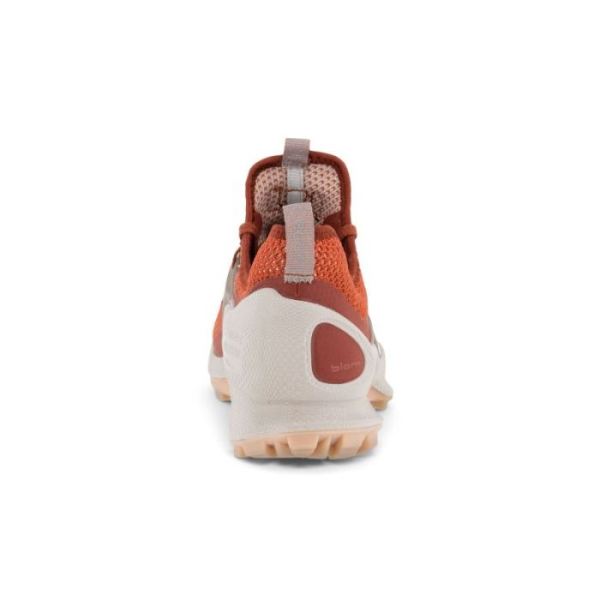 ECCO SHOES -BIOM C-TRAIL WOMEN'S KNIT-CAYENNE/CAYENNE