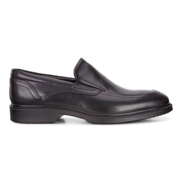ECCO SHOES -LISBON APRON SLIP ON-BLACK