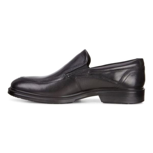 ECCO SHOES -LISBON APRON SLIP ON-BLACK