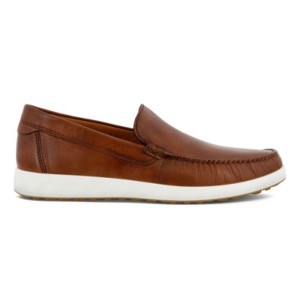 ECCO SHOES -S LITE MEN'S MOC CLASSIC-COGNAC
