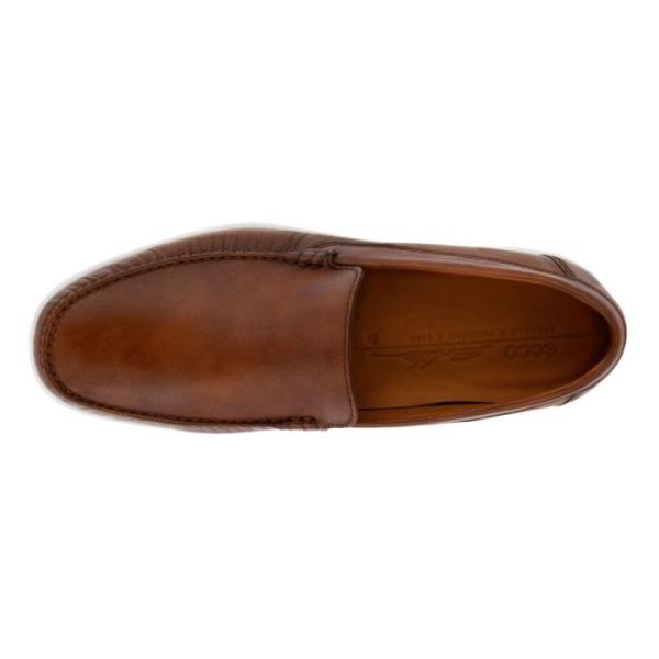 ECCO SHOES -S LITE MEN'S MOC CLASSIC-COGNAC