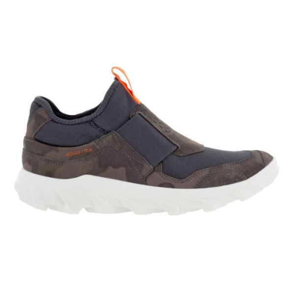 ECCO SHOES -MX WOMEN'S LOW SLIP ON-TITANIUM/MAGNET