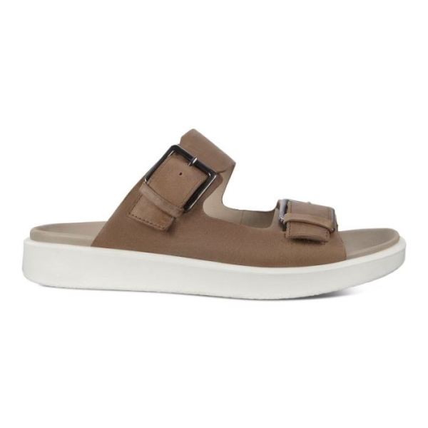 ECCO SHOES -FLOWT LX MEN'S SLIDE-STONE