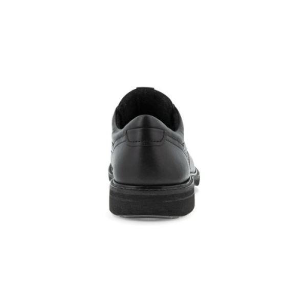 ECCO SHOES -TURN PLAIN TOE HM MEN'S OXFORD-BLACK