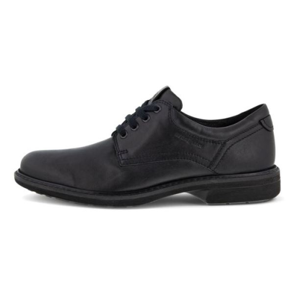ECCO SHOES -TURN PLAIN TOE HM MEN'S OXFORD-BLACK