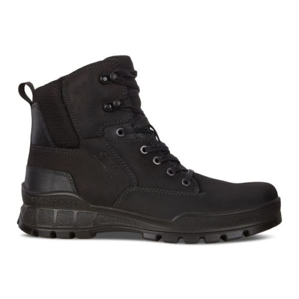 ECCO SHOES -TRACK 25 MEN'S MID HM PL-BLACK/BLACK