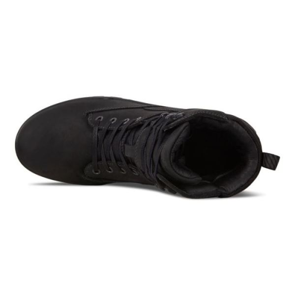 ECCO SHOES -TRACK 25 MEN'S MID HM PL-BLACK/BLACK