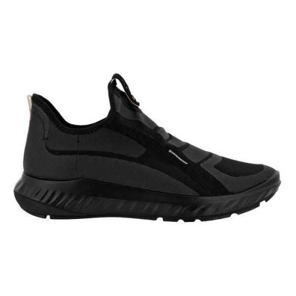 ECCO SHOES -ATH-1FW WOMEN'S ALPHA SLIP ON-BLACK