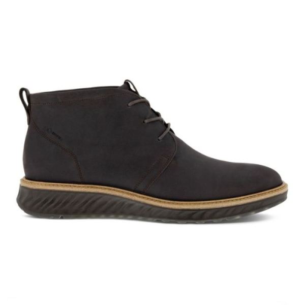 ECCO SHOES -ST.1 HYBRID MEN'S BOOT GTX-LICORICE