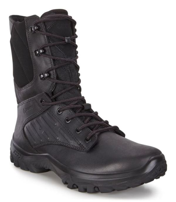 ECCO SHOES -PROFESSIONAL OUTDOOR MEN'S HIGH-CUT BOOT-BLACK/BLACK