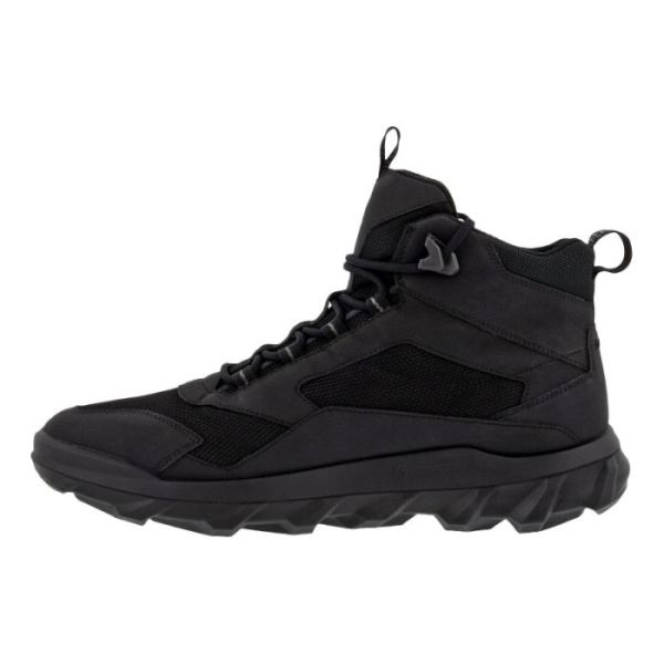 ECCO SHOES -MX MEN'S MID BOOT GTX-BLACK/BLACK