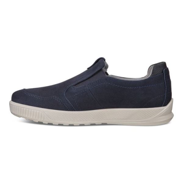 ECCO SHOES -BYWAY MEN'S SLIP ON SNEAKER-NAVY