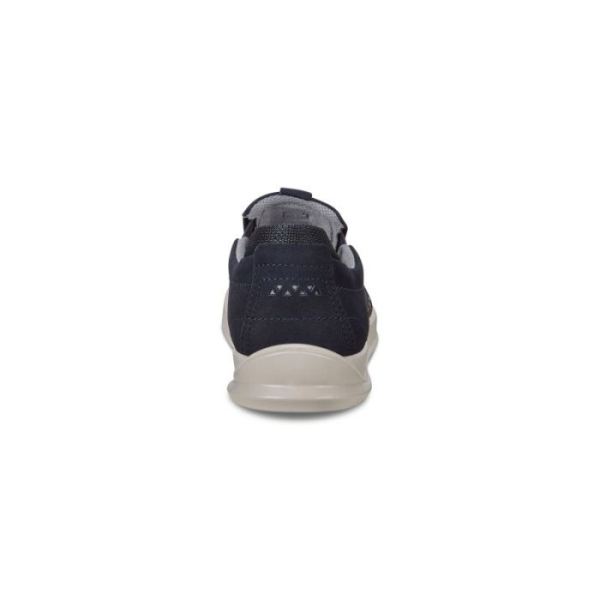 ECCO SHOES -BYWAY MEN'S SLIP ON SNEAKER-NAVY