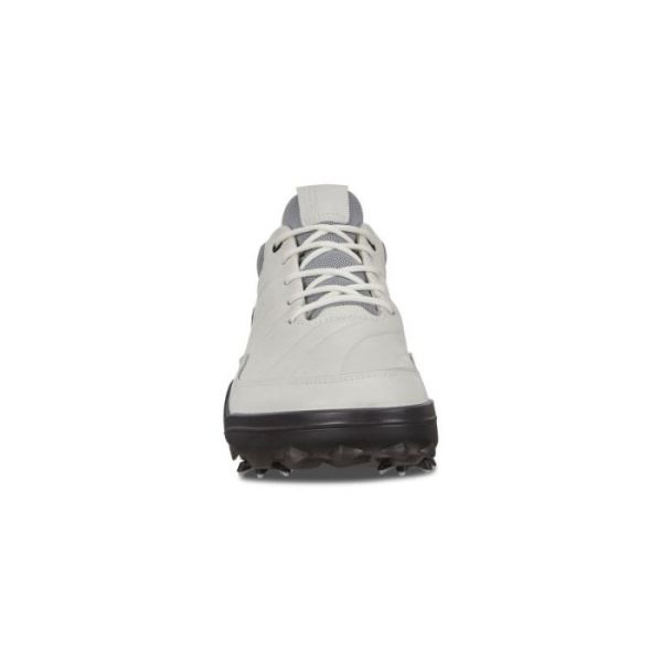 ECCO SHOES -MEN'S CLEATED GOLF STRIKE SHOES-WHITE