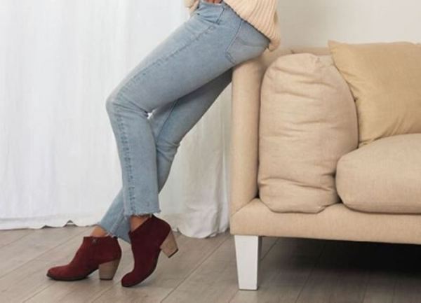 ECCO SHOES -SHAPE 55 WOMEN'S WESTERN BOOT-SYRAH