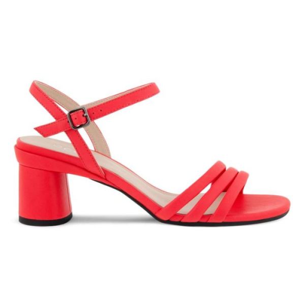 ECCO SHOES -ELEVATE 65 BLOCK WOMEN'S SANDAL-HIBISCUS