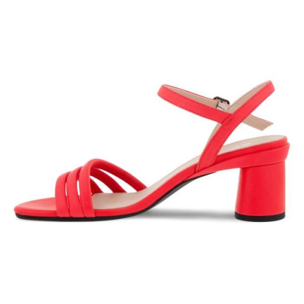 ECCO SHOES -ELEVATE 65 BLOCK WOMEN'S SANDAL-HIBISCUS
