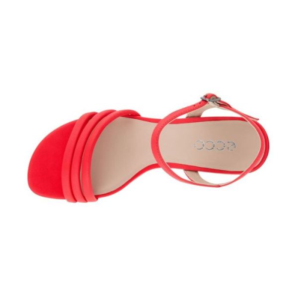 ECCO SHOES -ELEVATE 65 BLOCK WOMEN'S SANDAL-HIBISCUS