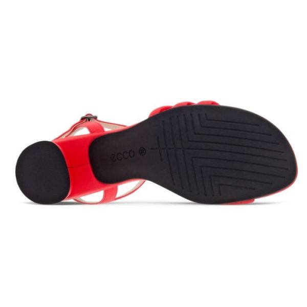 ECCO SHOES -ELEVATE 65 BLOCK WOMEN'S SANDAL-HIBISCUS