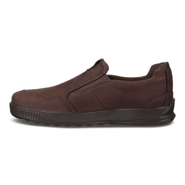 ECCO SHOES -BYWAY MEN'S SLIP ON SNEAKER-MOCHA