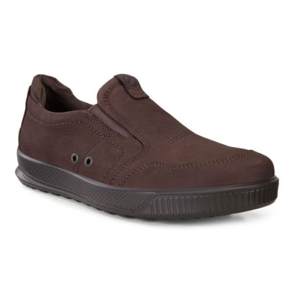 ECCO SHOES -BYWAY MEN'S SLIP ON SNEAKER-MOCHA