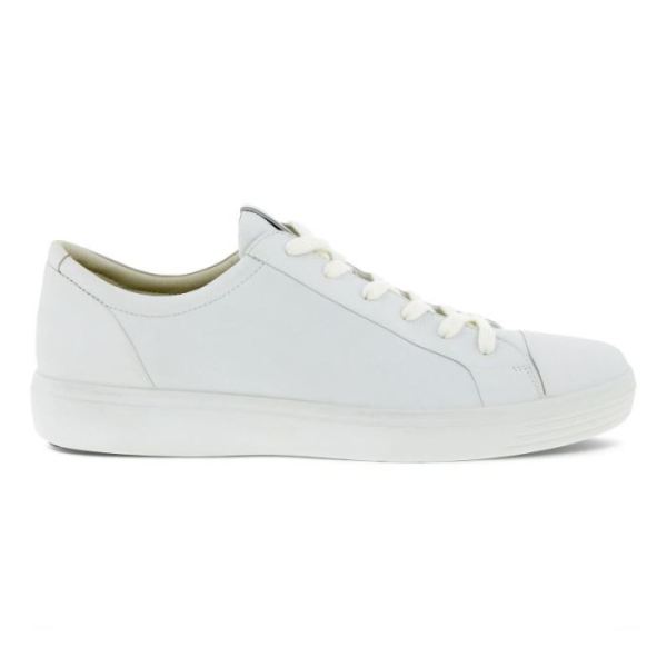 ECCO SHOES -SOFT 7 MEN'S CITY SNEAKER-WHITE