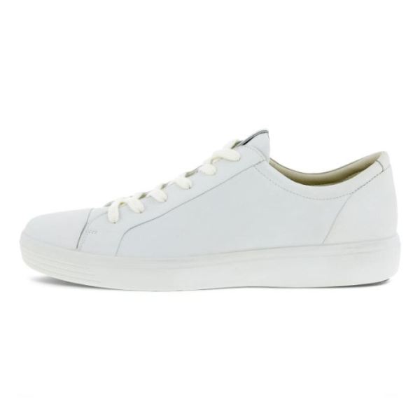 ECCO SHOES -SOFT 7 MEN'S CITY SNEAKER-WHITE