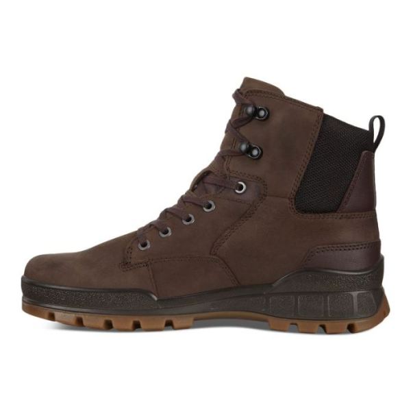 ECCO SHOES -TRACK 25 MEN'S MID HM PL-COFFEE/COFFEE