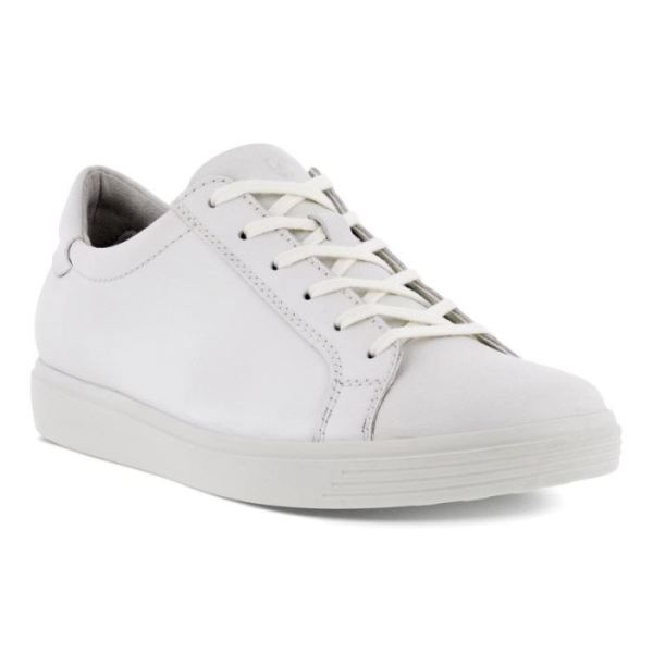 ECCO SHOES -SOFT CLASSIC W SHOE-WHITE