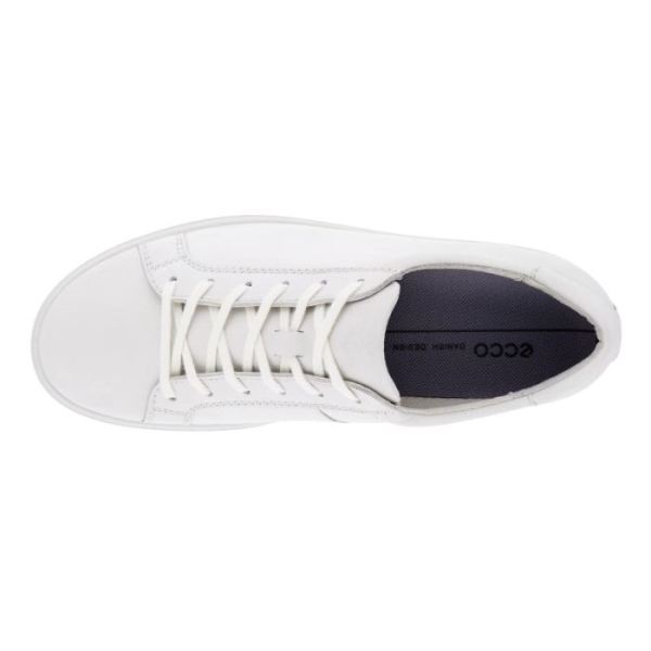 ECCO SHOES -SOFT CLASSIC W SHOE-WHITE
