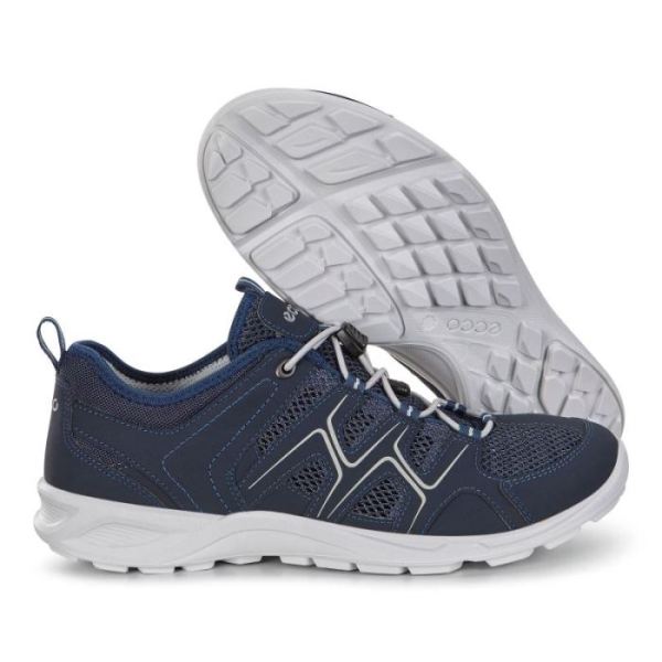 ECCO SHOES -TERRACRUISE LT MEN'S OUTDOOR SHOES-MARINE/MARINE/CONCRETE