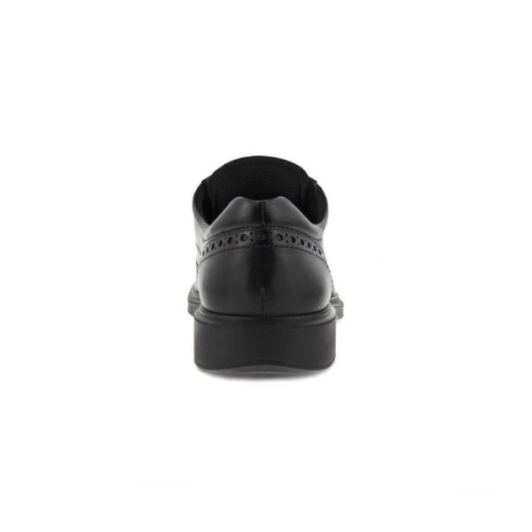 ECCO SHOES -HELSINKI 2.0 MEN'S WING TIP TIE-BLACK