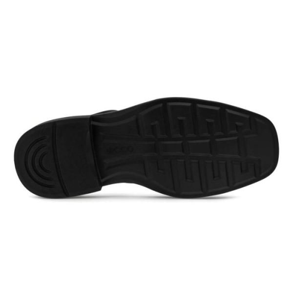 ECCO SHOES -HELSINKI 2.0 MEN'S WING TIP TIE-BLACK