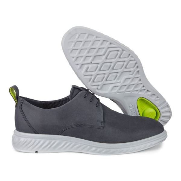 ECCO SHOES -ST. 1 HYBRID LITE DERBY MEN'S SHOES-MARINE