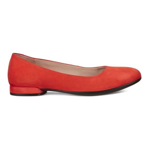 ECCO SHOES -ANINE BALLERINA-FIRE