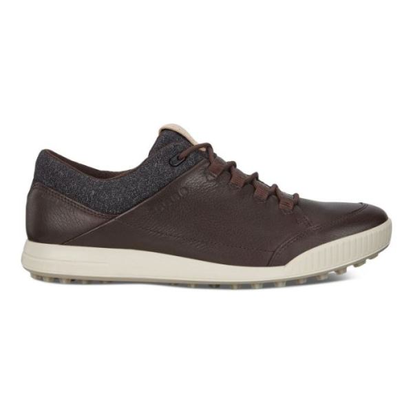 ECCO SHOES -MEN'S STREET RETRO GOLF SHOES-MOCHA