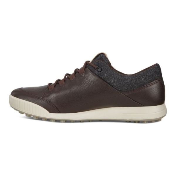 ECCO SHOES -MEN'S STREET RETRO GOLF SHOES-MOCHA